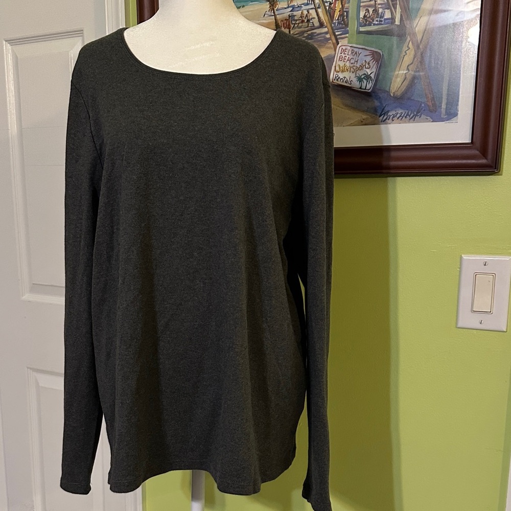 Karen Scott Long Sleeve Top